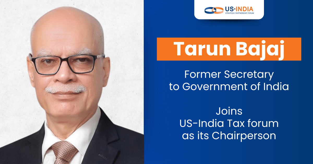 USISPF Appoints Tarun Bajaj