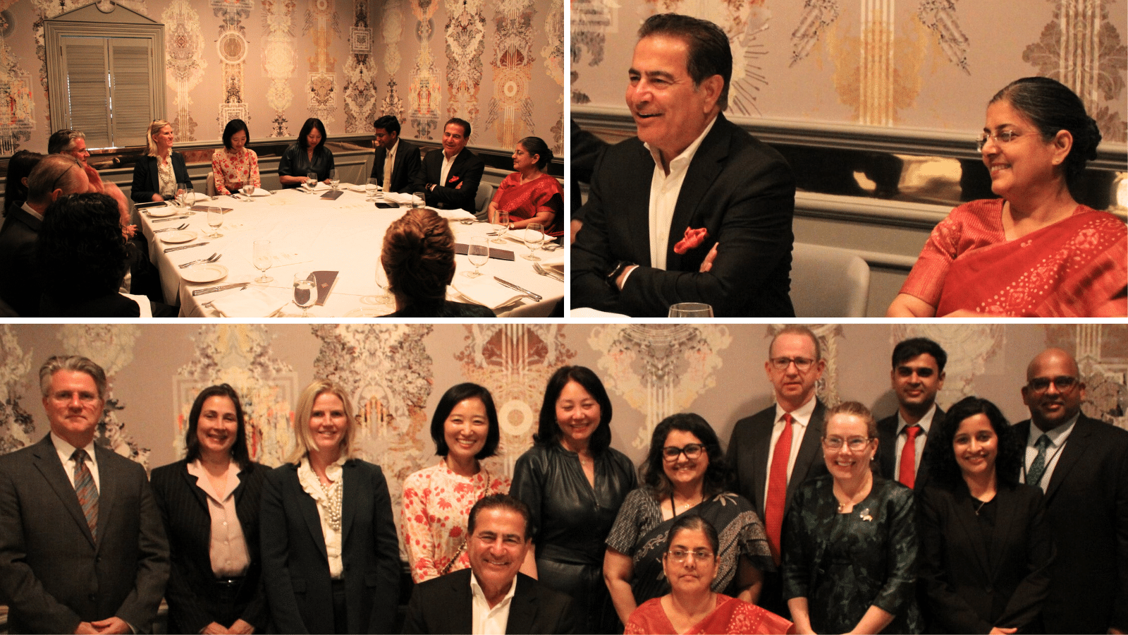 USISPF hosted a luncheon with Smt. Ravneet Kaur , Chairperson of Competition Commission of India in Washington, D.C. (April 11, 2024)
