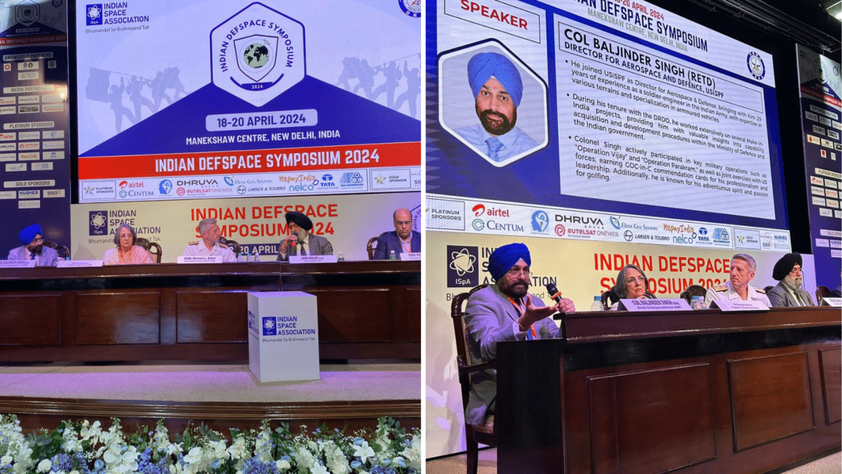 Indian Defspace Symposium 2024 in New Delhi
