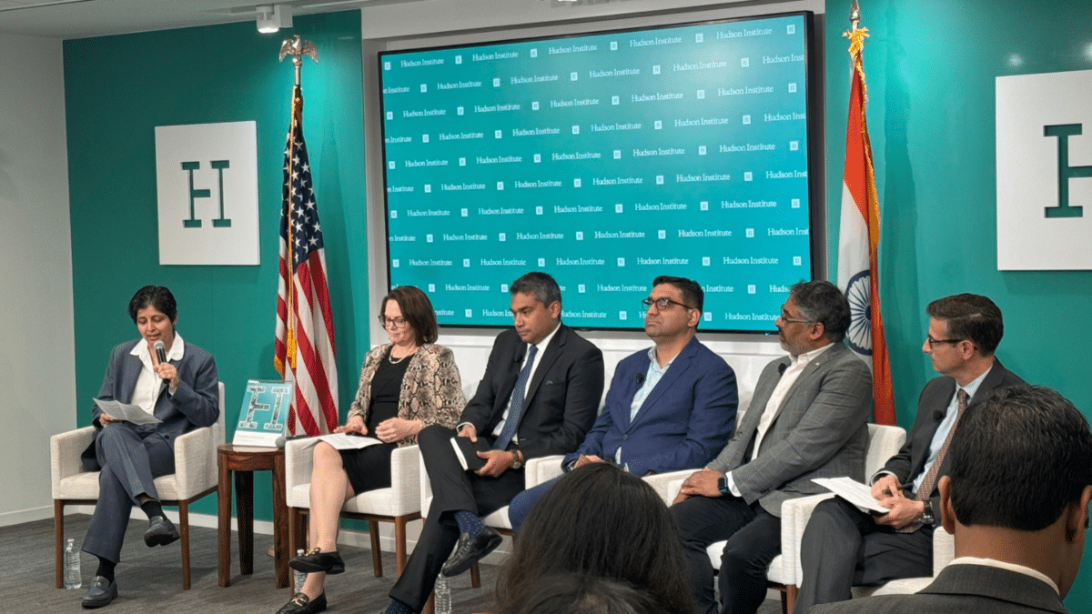 USISPF’s Vikram J. Singh spoke at Hudsin Institute