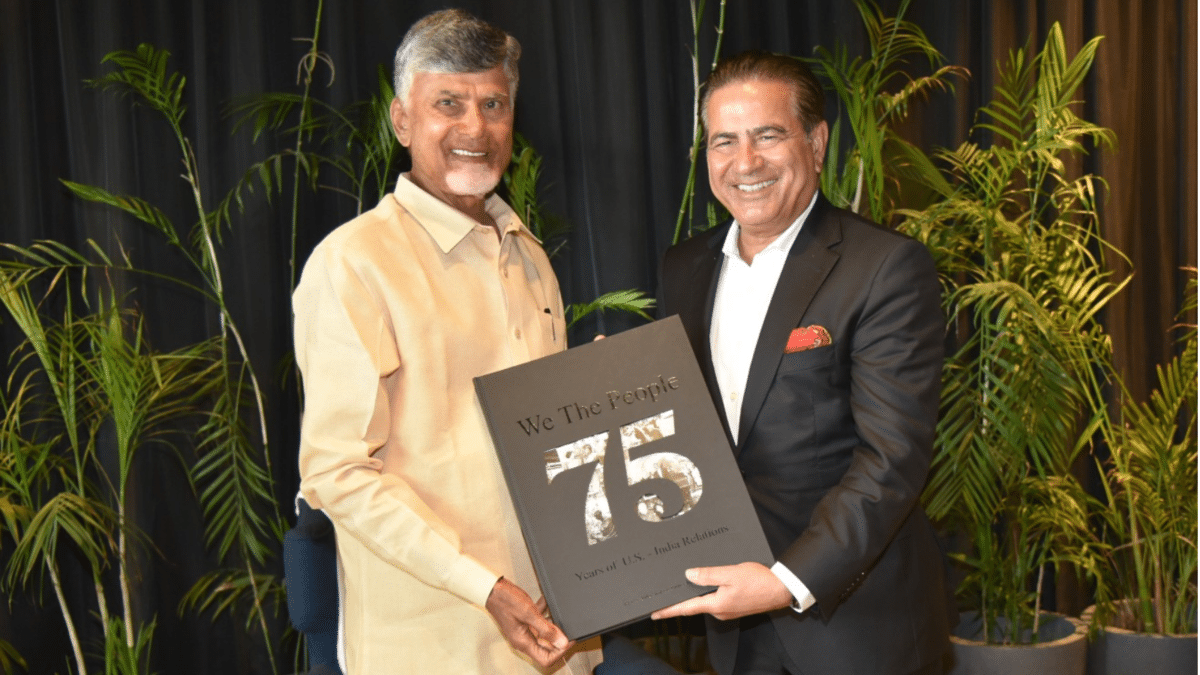 Shri Chandrababu Naidu in New Delhi