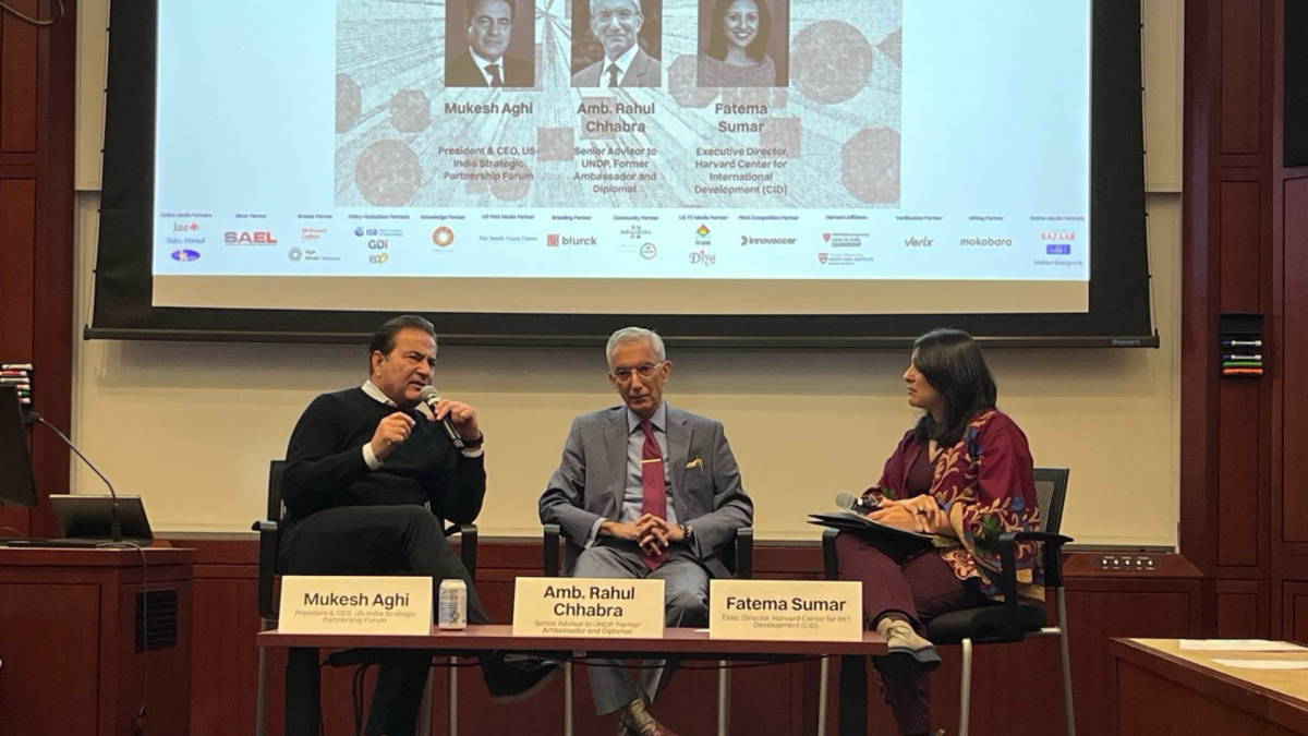 Dr. Mukesh Aghi, USISPF President and CEO spoke at the 22nd India Conference