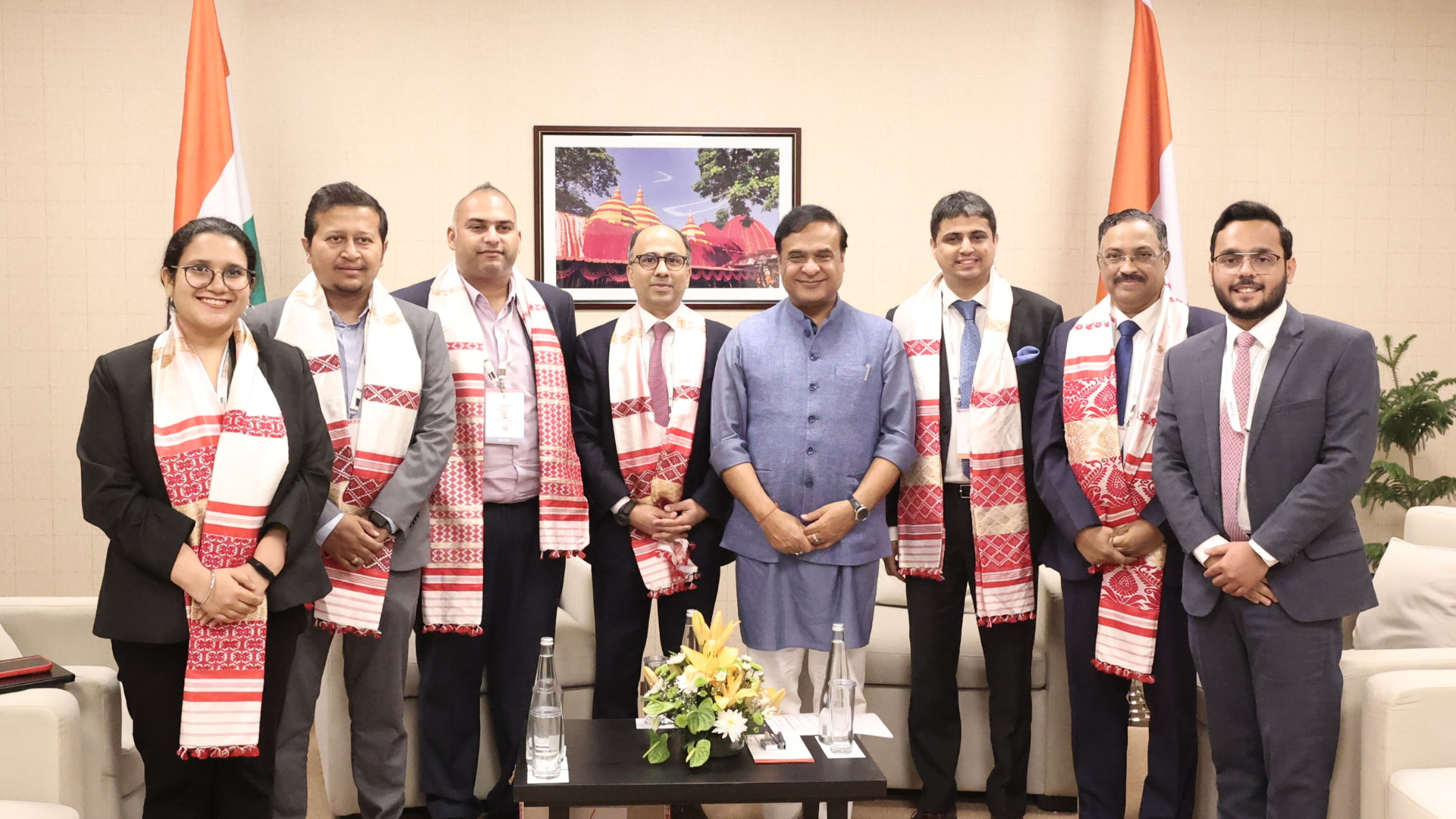 USISPF meets Chief Minister of Assam on the sidelines of Advantage Assam 2.0.