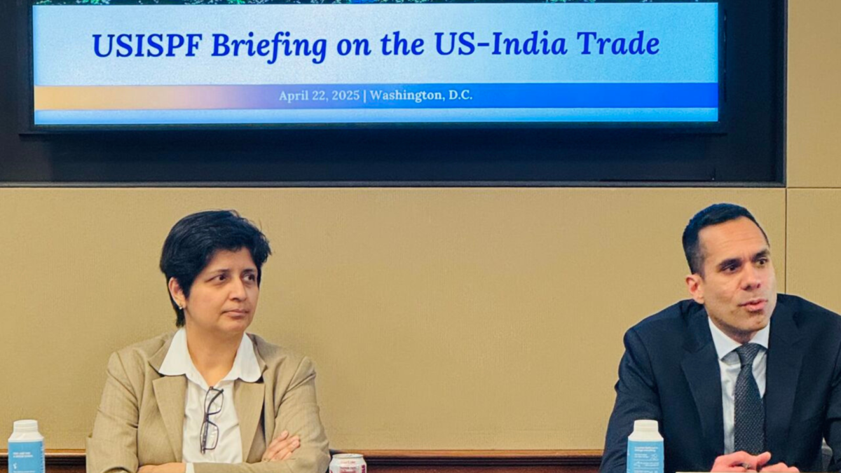 Congressional Staff briefing on the outlook for U.S.-India trade on Capitol Hill