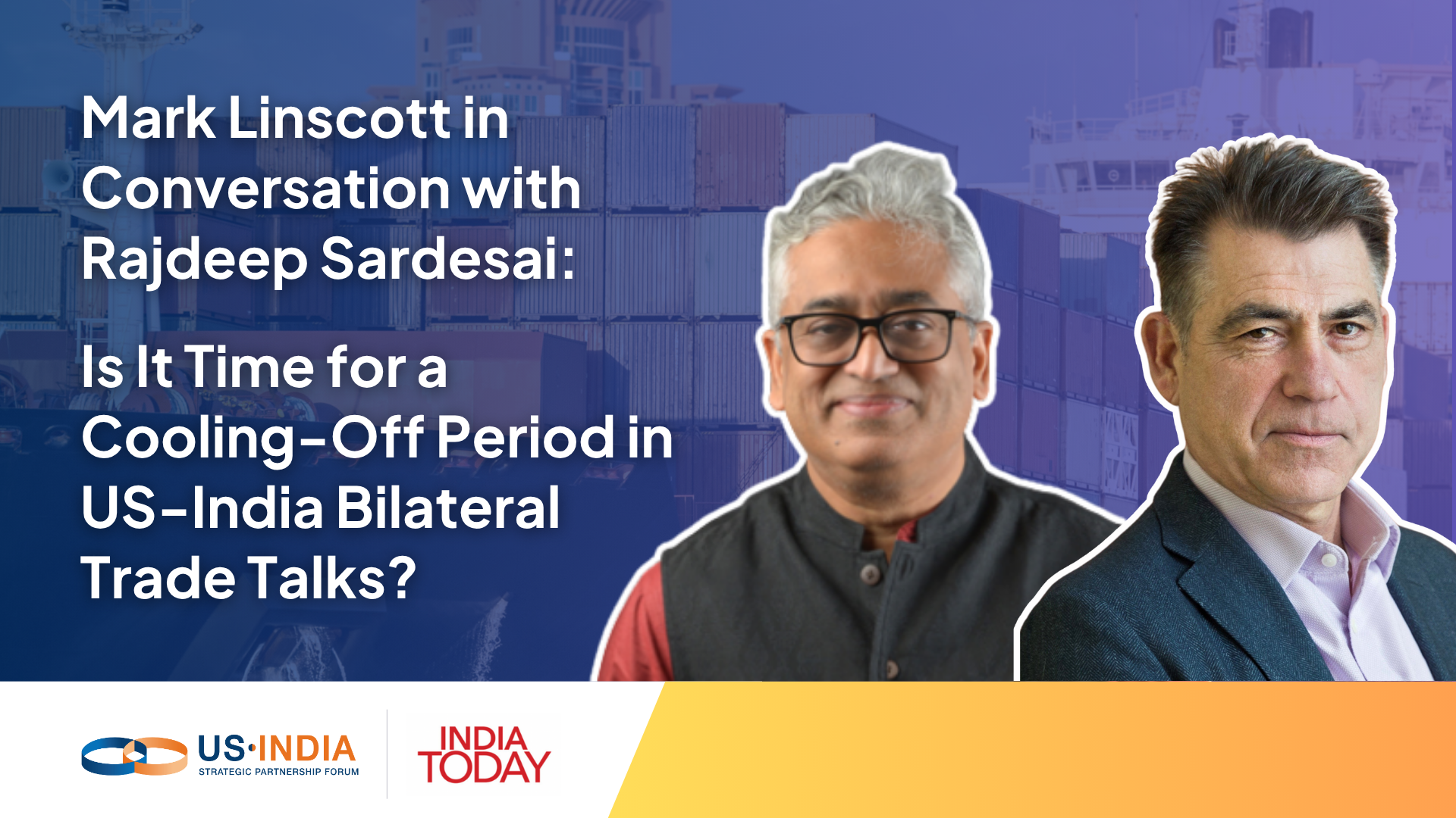 Mark Linscott in Conversion with Rajdeep Sardesai