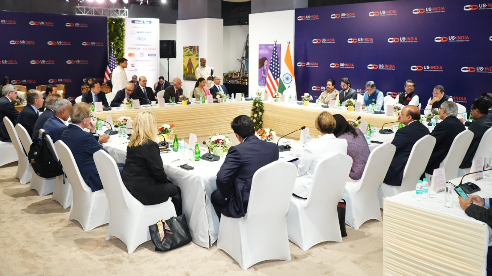 USISPF’s Board of Directors visited New Delhi from November 12-13 for a series of high-level discussions with Cabinet Ministers, Members of Parliament, the Chief Minister of Telangana, former bureaucrats, and Ministers from Andhra Pradesh.