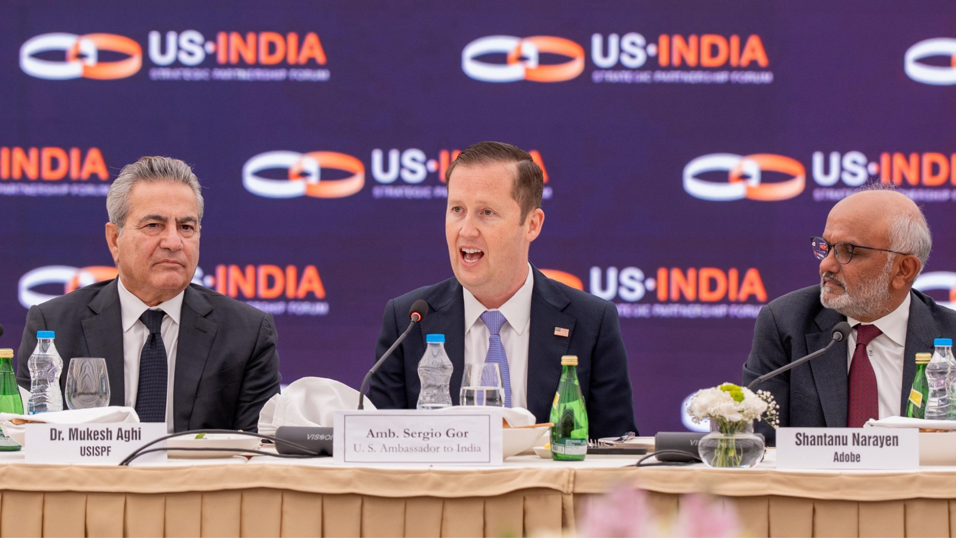 Roundtable with Ambassador Sergio Gor, US Ambassador to India