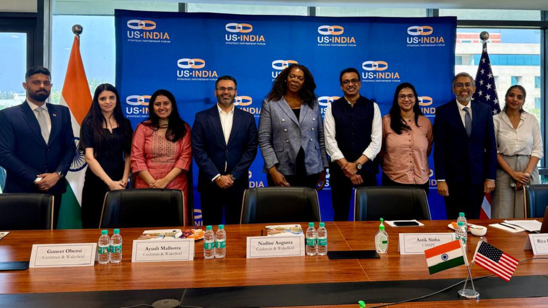 Briefing with Cushman & Wakefield on Strengthening U.S.–India Innovation & GCC Collaboration