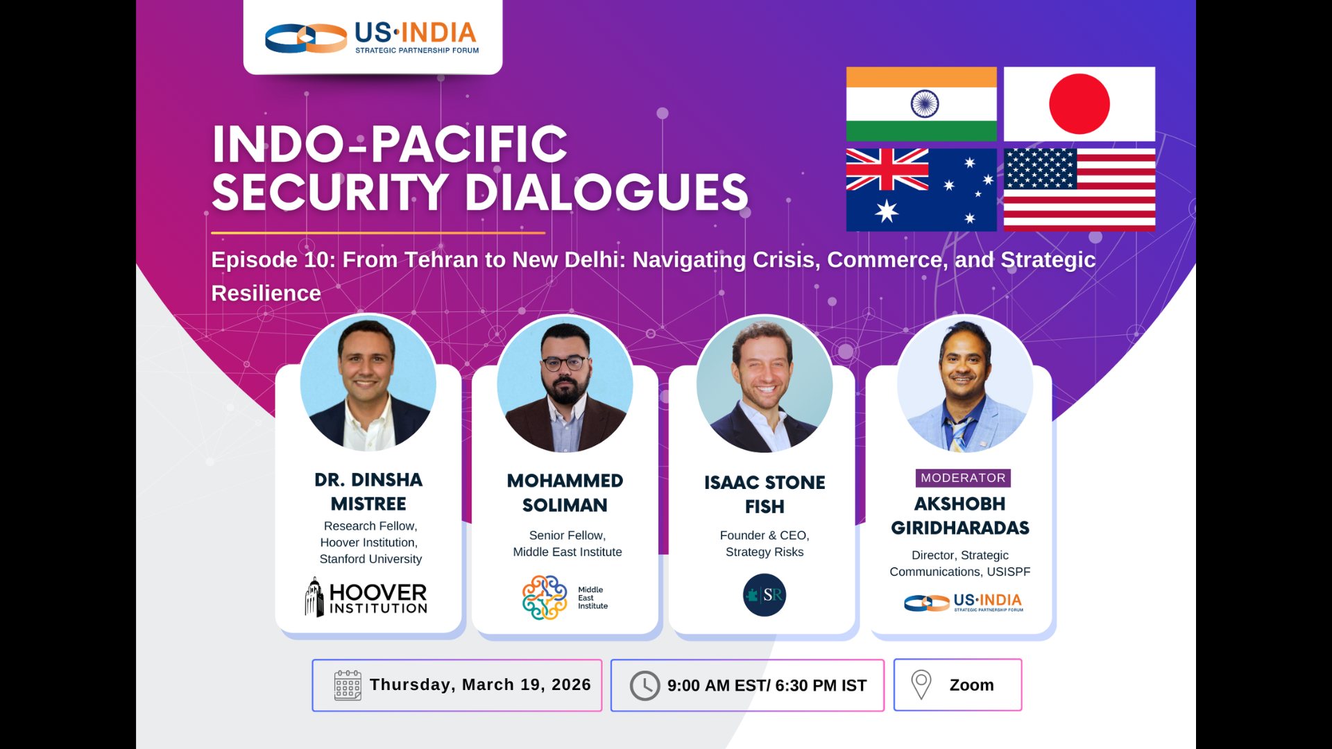 USISPF Indo-Pacific Security Dialogues